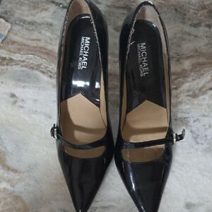 Michael Kors Black Patent Heels